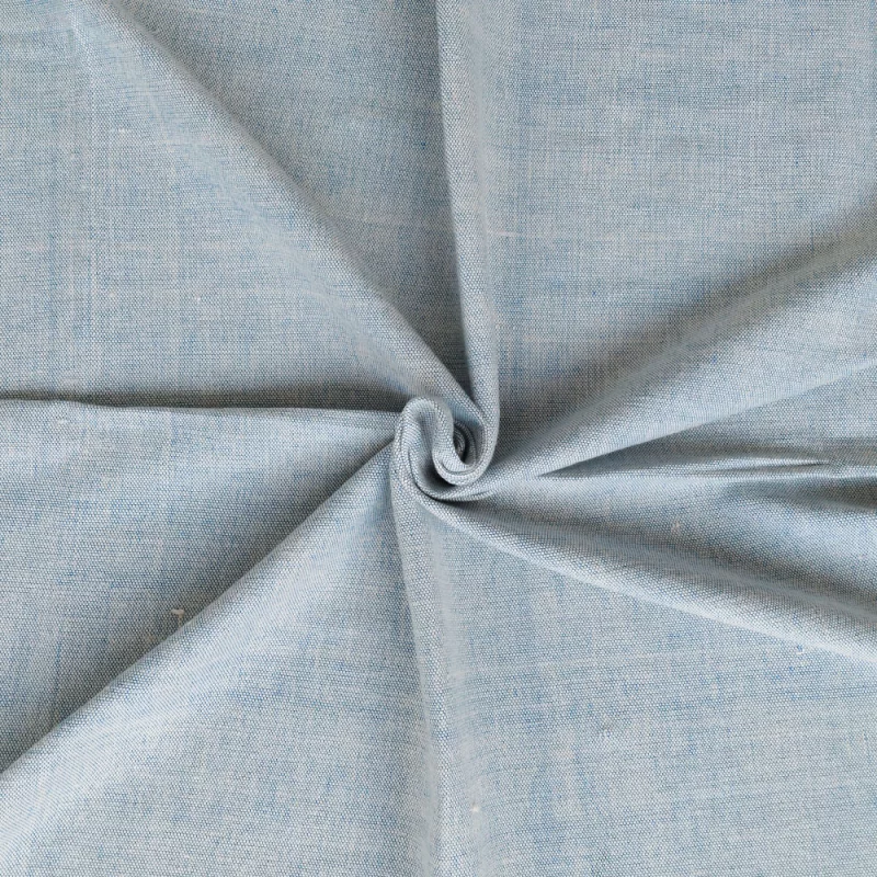 Yoga Decke aus handgewebter Bio Baumwolle in Blau - nachhaltig, ideal für Yoga, Meditation und Entspannung.