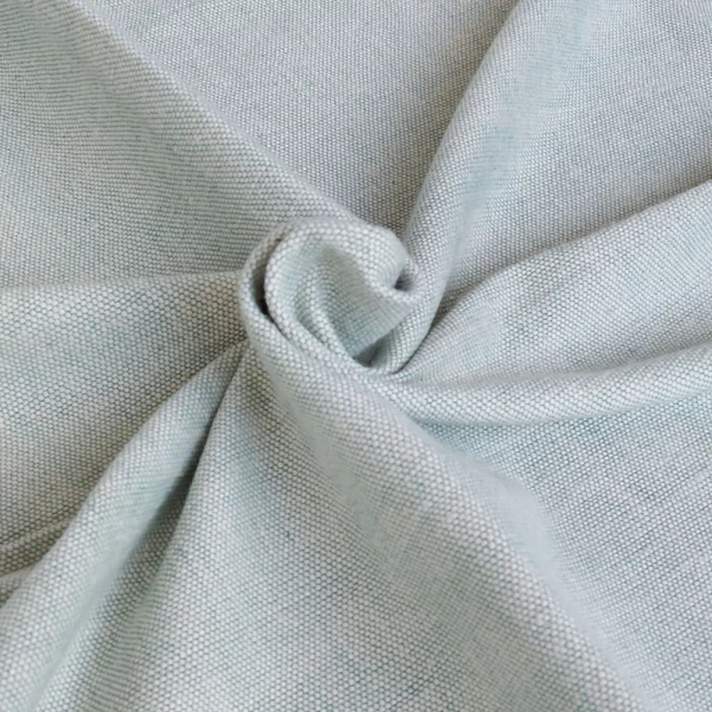 Yogadecke aus handgewebter Bio-Baumwolle in grün, nachhaltig und umweltfreundlich, ideal für Yoga und Meditation.