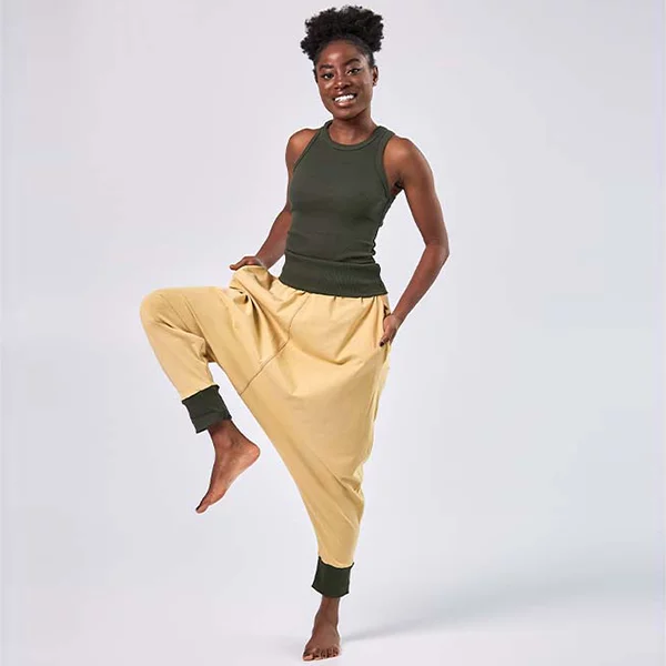 Haremshose Nachhaltig aus Bio Baumwolle