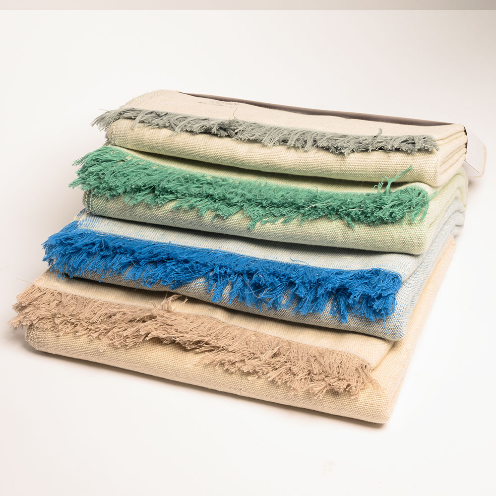 Yogadecke aus Bio Baumwolle Handgefertigt - Nachhaltig