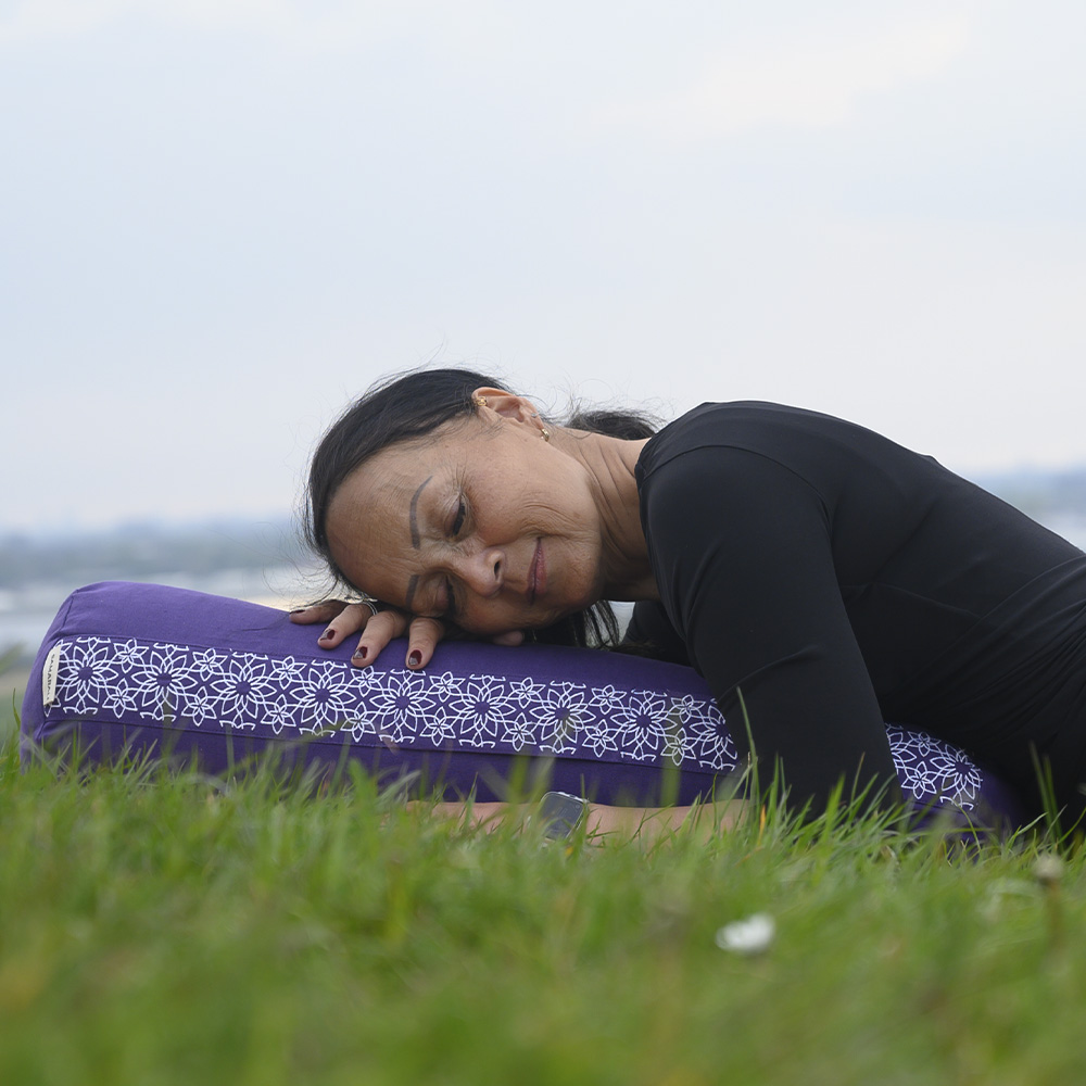 Yoga Bolster Bio - GOTS zertifiziert - Vegan - Fair