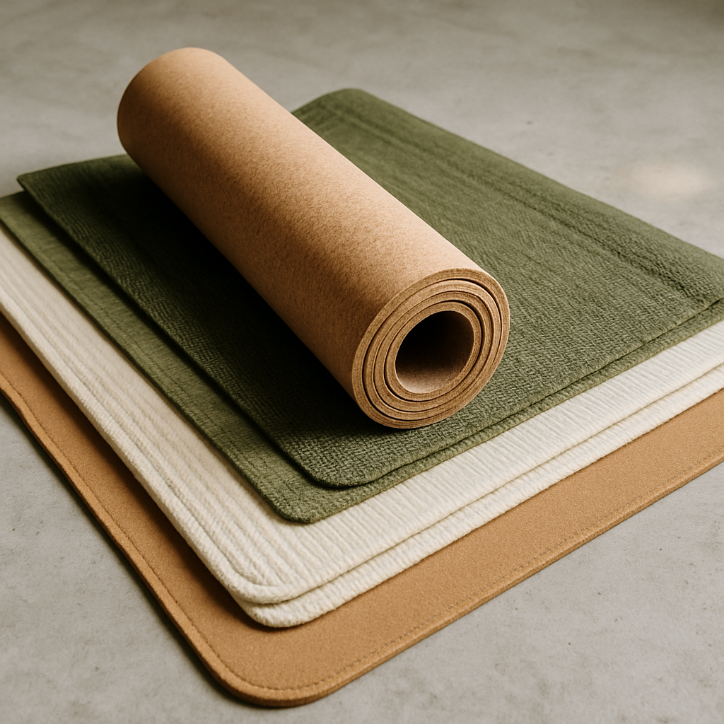 Eco-friendly yoga mat materials